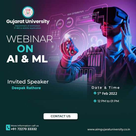 Webinar - Aim Gujarat University